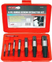 GRIP 8pc Extra large Screw Extractor set Ezy out 53100