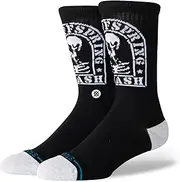[Stance] Smashed Crew Socks The Offspring Music Black Calf
