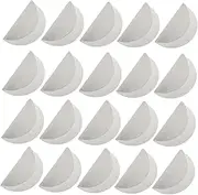 100pcs Bird Cage Paper Cleaner Cage Liner Bird Bird Cage Tray Liners Bird Carrier Travel Cage Bird Bowl Parrot Cages Bird Feeder Parrot Cage Paper Liner Large Bird Cage White