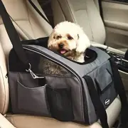 Pet Car Seat Mesh Carrier Travel Handbag Shoulder Bag For Small Dog Cat Kitten