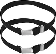 [LIFKOME] Versatile Boys and Girls Waist Belts 2pcs Boy/girl Stretchy Belt Comfortable Polyester for Children