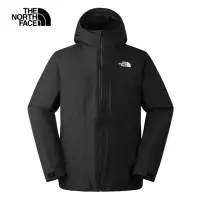 在飛比找momo購物網優惠-【The North Face 官方旗艦】北面男款黑色防水透