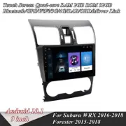 9'' Android 10.1 Stereo Radio GPS Navigation For Subaru Forester 15-18 WRX 16-18