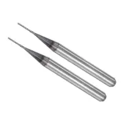 4x0.5mm Tungsten Carbide CNC End Mill CNC Router Bits Left Hand 2pcs