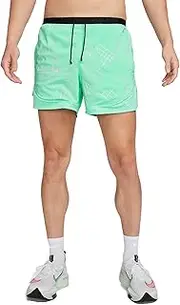 Nike Dri-FIT Run Division Flex Stride Men's 2-in-1 5" Running Shorts, Turquoise, XL Regular US