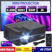 LED Projector 4k 1080p Mini Home Theater WiFi Bluetooth Video Home Office Cinema