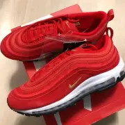 Men 9.0US Sneaker Rare Air Max 97 Qs Olympic Model Red