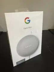 Google Nest Mini Chalk Smart Speaker 2nd Generation GA00638-US New Sealed
