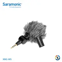 在飛比找PChome24h購物優惠-Saramonic 楓笛 XM1-WS 迷你麥克風防風毛套