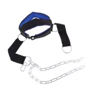 Adjustable Head Neck Harness Neck Strength Trainer Strap Belt Band for Gym