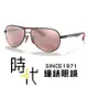 【RayBan 雷朋】法拉利聯名 偏光太陽眼鏡 RB8313M F002H2 61mm 飛行員墨鏡 黑框/淺粉鏡片