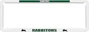 2X Official NRL South Sydney Rabbitohs Car Number Plate Frame Cover Surround