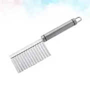 Stainless Steel Crinkle Cutting ToolFrench Fry Potato Slicer Cutter