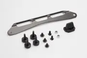 SW-Motech Adapter kit for ADVENTURE-RACK - Black. For Givi/Kappa Monolock., black-silver Black Silver