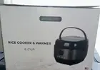 Servappetit 6 cup Gourmet Rice Cooker Black New In Box With Packaging