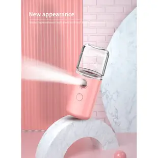 Portable Nano Mist Sprayer Mini USB Rechargeable Face Spray