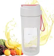 Portable Blender Rechargeable | Personal Smoothie Juicer Cup,Household Fruit Mixer with Leakproof-Lid, Electric Personal USB Juicer Cup for Shakes & Smoothies