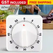 Kitchen Timer Egg Square Shaped Kitchen Cooking Timer Mechanical Alarm 60Min