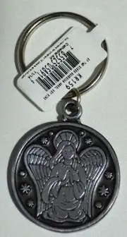 Gaurdian Angel KeyRing, Metal Token With Message, Beautiful Item, 37mm