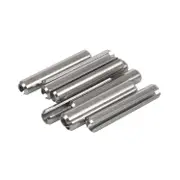 10Pcs M5x30mm 304 Stainless Steel Split Spring Roll Dowel Pins