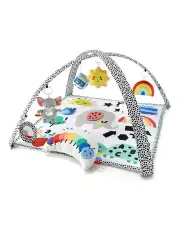 The Peanutshell Montessori Elephant 7-in-1 Activity Gym And Play Mat in Mult