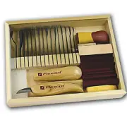 Flexcut #SK108 Starter Carving Set with FREE Relief Carving DVD