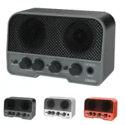LEKATO Bluetooth 5.0 Mini Guitar Amp 5W Rechargeable Electric Guitar Amplifier