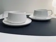 Tea Cup Set | Noritake Tea Cups & Saucers - Marc Newson ( Set of 2 )