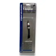 Monster Ultra High Perf. RCA Y-Adaptor Splitter Cable 7" - 1 Male - 2 Female Sub