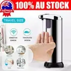 Automatic Soap Liquid Dispenser Handsfree Touchless IR Sensor Hand Wash Steel AU