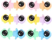 HANABASS 12pcs Kawaii Outer Space Themed Erasers for Astronaut Pencil Erasers Creative Stationery for School Supplies for Birthday Party Favors and Classroom Rewards