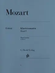 Mozart Piano Sonatas Volume I Sheet Music Piano Solo NEW 051480001
