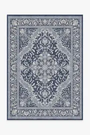 150' x 215' | Machine Washable Runner Rug | Kid & Pet Friendly | Indoor Rug | Allura Soft Navy Outdoor Rug | Ruggable