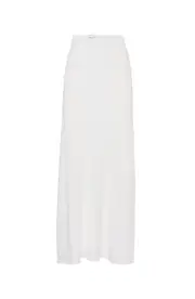 Brunello Cucinelli Fluid skirt in White at Nordstrom, Size 44 It