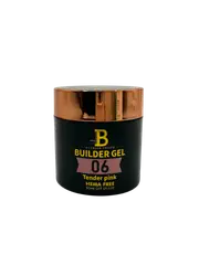 Billionaire Builder Hard Gel Nail Soak Off UV LED Hema Free 06 Tender Pink - 60g