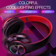 Wireless Bluetooth 5.0 Gaming Headset Headphone Earphone with Surround Sound Mic