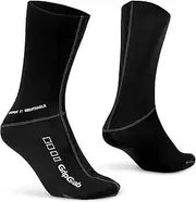 GripGrab Windproof Thermal Spring Autumn Cycling Socks Extra Long High Cut Pre-Shaped Cold Wind Protection Bike Sock