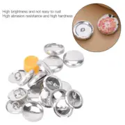 Cloth Bag Cover Buttons Kit Round Button Base DIY Handmade Crafts Buckle Making
