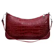 Classic Women PU Leather Handbag Retro Pure Color Shoulder Bag Elegant Shopping Travel Ladies Totes