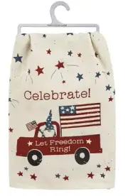 New Primitives By Kathy America Kitchen Hand Towel