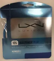 Luxilon - WRZ990210 - L.E. Alu Power 125/16L Tennis Racque String Set - BLUE