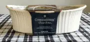 New CorningWare French White 2.5 Quart Covered Casserole **2pc