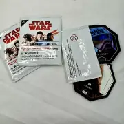 Star Wars Cosmic Shells Trading Cards Two Unopened Sealed Packs One Opened