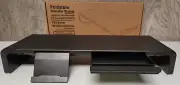 Foldable Monitor Stand Riser w/ Drawer & Phone Tablet Stand NEW 3 Widths BLACK