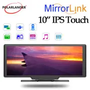 Portable Wireless Carplay 10" Car Stereo Dash Rear Camera Bluetooth Touch Screen