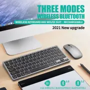 Bluetooth 5.0 & 2.4G Wireless Keyboard and Mouse Combo Keyboard Mouse Set