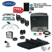 APC Sliding Gate Opener Kit Proteous 500 with Access Control System for 6M Gate