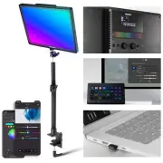 NEEWER GL1C RGB 15.5'' 48W Edge Lit Soft Stream Gaming Light&PC Mac 2.4G/WiFi
