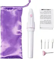 Nail File Electric Drill - Professional Cordless Nail Drill Machine - Manicure Supplies Pedicure Kit, Hand Foot Care Tool Battery Operated for Home & Salon Use