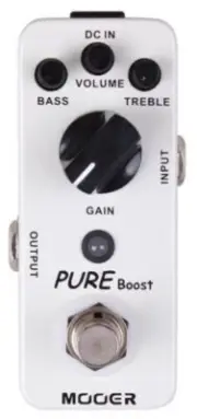 Mooer BT2 Pure Boost Pedal. New. Free Shipping